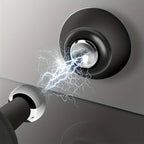 Strong Magnetic Silent Door Stopper Household Bedroom Free-punch Door Suction Anti-collision Silicone Floor Door Stop