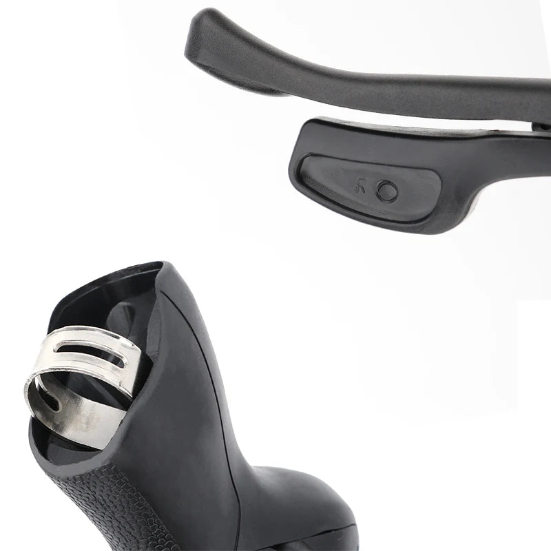 MicroNEW Road Bike Shifter 3x7 3x8 3x9 3x10 Speed Brake Levers Bicycle 2x7 2x8 2x9 2x10 Speed Front Derailleur For Shimano