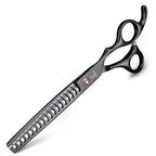 7-inch hair scissors 6cr13 steel hairdresser cutting scissors and thinning scissors or pet scissors