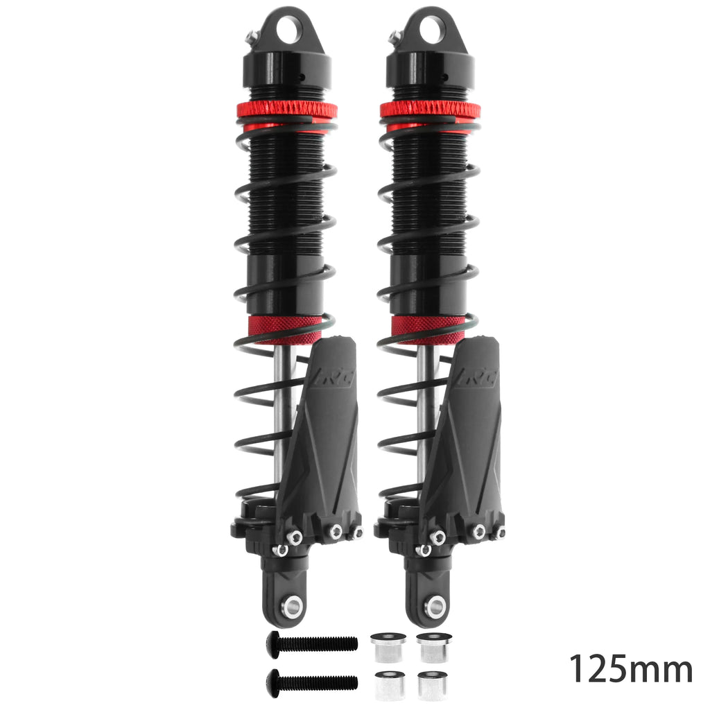 RS Aluminum Shock Absorber 90/95/105/115mm Damper For 1/10 RC Crawler Car  Flying God Short Card Big Foot Car Model Car Upgrade