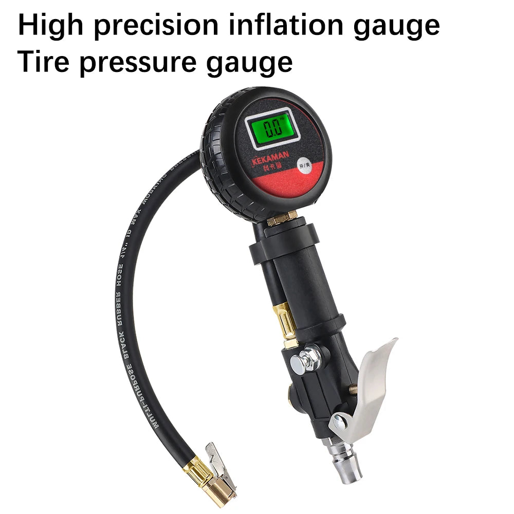 For Car Truck Vehicle Motorcycle Auto Tire Pressure Gauge LCD Digital Tyre Tester High Precision Monitor System Test Accessories