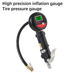 For Car Truck Vehicle Motorcycle Auto Tire Pressure Gauge LCD Digital Tyre Tester High Precision Monitor System Test Accessories