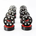 8pcs 608 2RS Hybrid Ceramic Ball Bearing 8*22*7 mm High Speed Roller Skate Skateboard Wheel Miniature Longboard Bearings