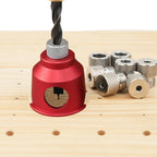 3-10mm Drill Fixture Pocket Hole Jig Vertical Drill Guide Locator Doweling Jig Positioner Straight Angle Guide Hole Puncher Tool