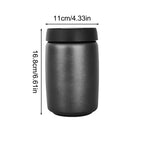 Coffee Beans Vacuum Sealed Jug 304 Stainless Steel Food Keep Fresh Storage Container Kitchen 1200ml Coffee Vacuum Canister