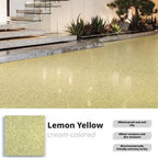 Self-Leveling Cement Floor Paint, Imitation Marble, Anti-Slip Wear-Resistant, Blue/Gray/Pink/Yellow