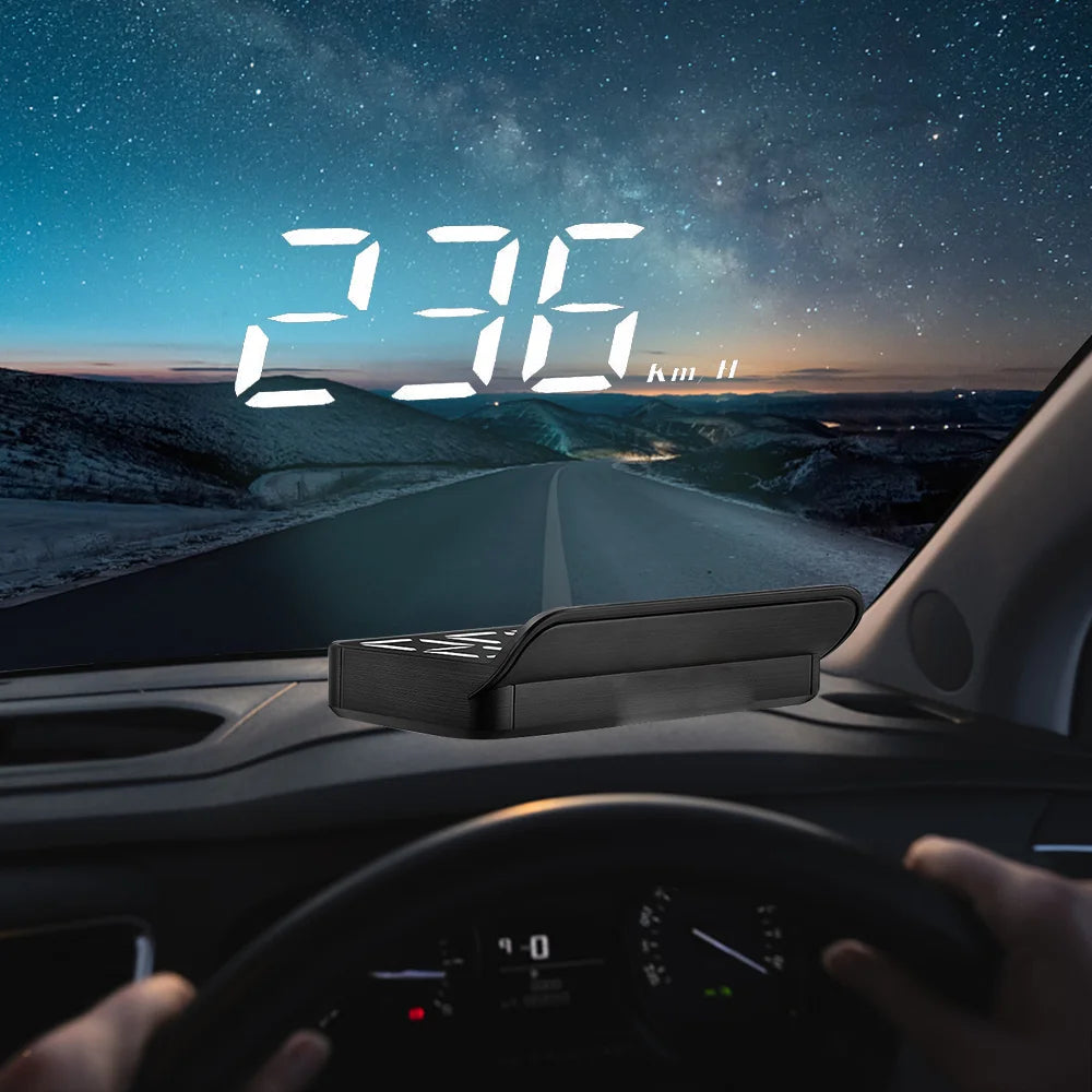 M3 Car HUD OBD2 Head Up Display Speedometer Monitor On Board Computer Windshield Projector Digital Electronic Auto Accessories