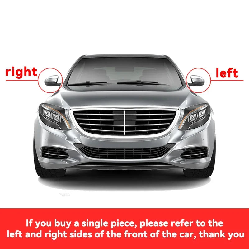 Side Wing Rearview Mirror Cover For Nissan Altima 2013-2018 Sentra/Sylphy Maxima Glossy Black Cap Sticker Trim Mirror Shell