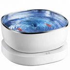 Wireless Cat Water Fountain Magnetic Drive, 100-Day Battery, Ultra Quiet, Filter-Free, 1pc
