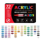 12-168 Colors Direct Liquid Marker Pen Set,DIY Hand Drawn,Graffiti Paint Art Acrylic Paint Pens,Perfect for Artist/Student