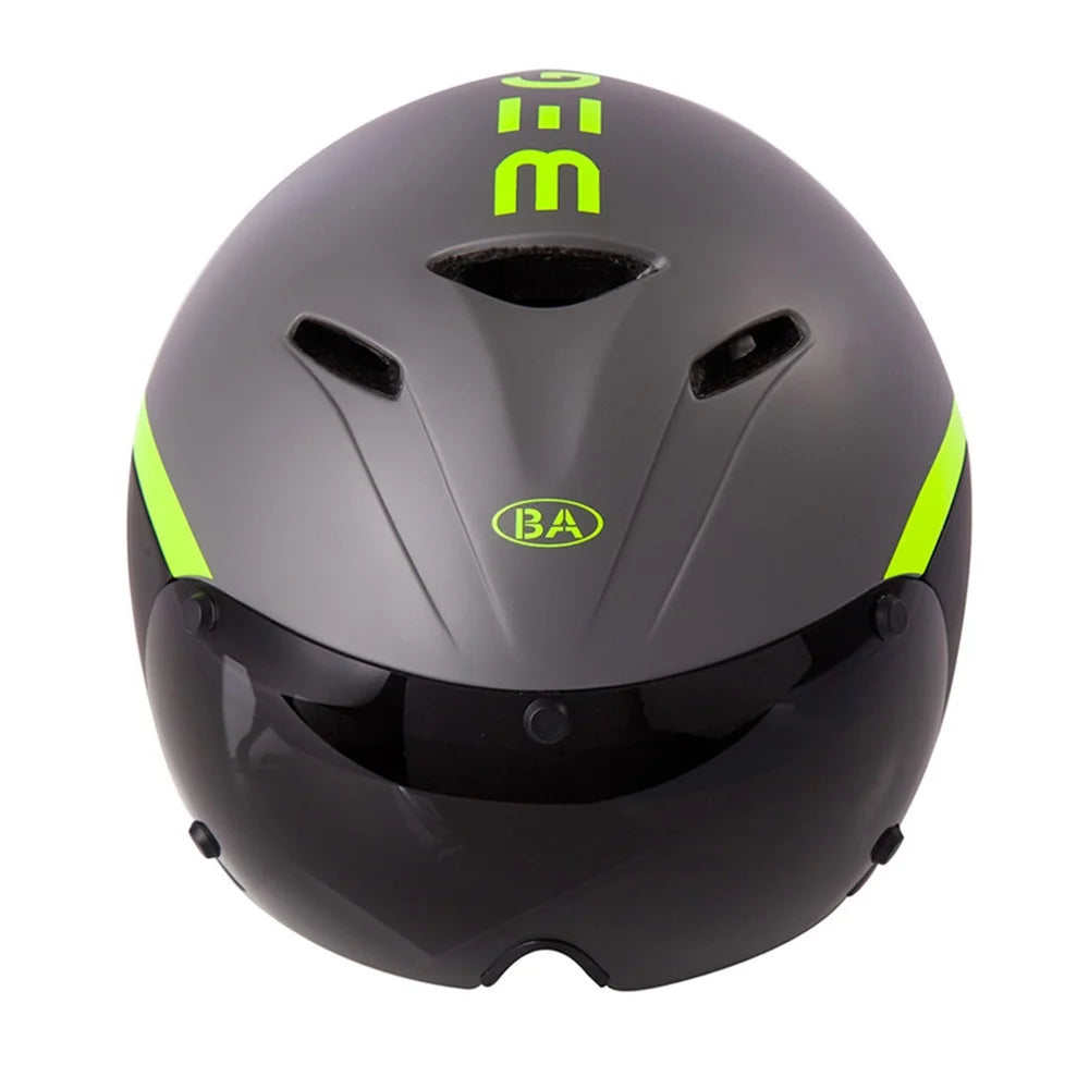 NEW TT 340g Long Tail Aero TT Road Bicycle Helmet Goggles Cycling Bike Sports Safety YM-01