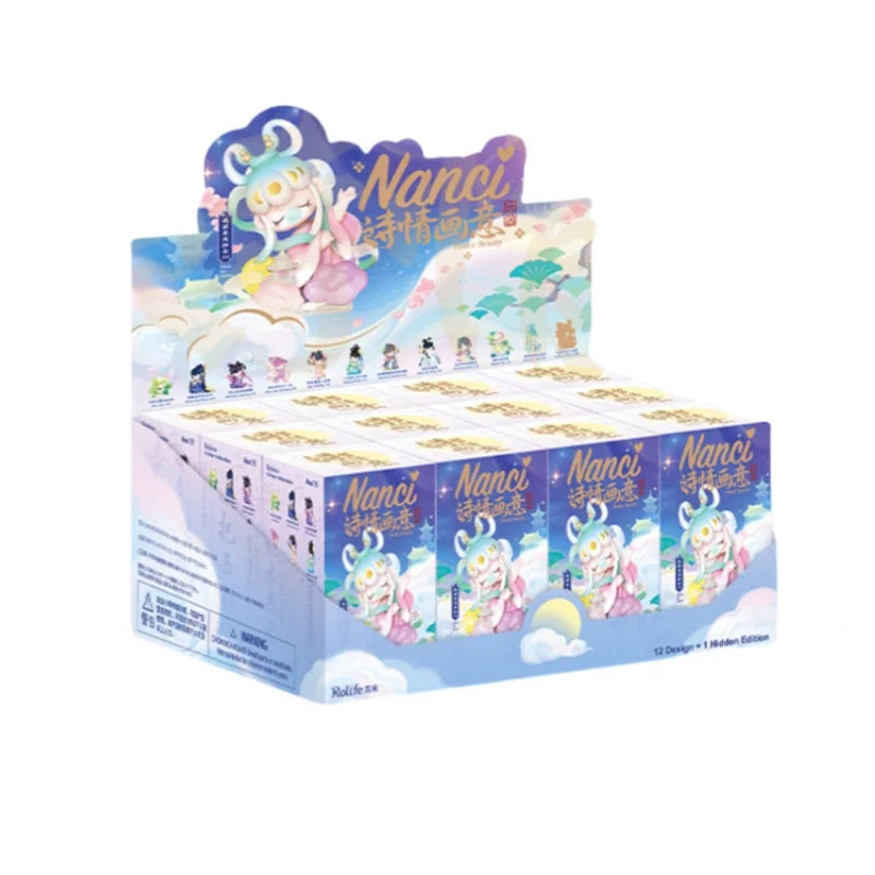 Robotime Rolife Nanci Poetic Beauty Blind Box Action Figures Doll Toys Surprise Box Lady Toys - ZPXX0