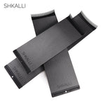 Professional Carbon Fiber Hair Coloring Board with Comb Teeth Design - Salon Barber Hair Dyeing Tool for Precise Highlighting