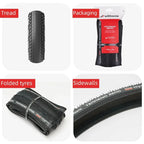 Vittoria TERRENO ZERO Racing Bike Gravel Road Tires Bicycle Tubeless Hardpack Tyre 700x37C 700x40C Road Bike Foldable Tyres