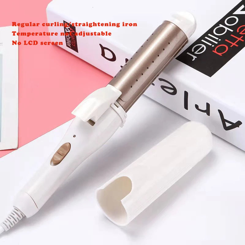 2021 New 9mm-38mm Professional Ceramic Hair Curler Lcd Curling Iron Roller Curls Wand Waver Fashion Styling Tools