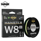 SeaKnight Brand W8 II 300M PE Fishing Line 8 Weaves Multifilament Braided Line Updated silicon resin coating Saltwater Fishing