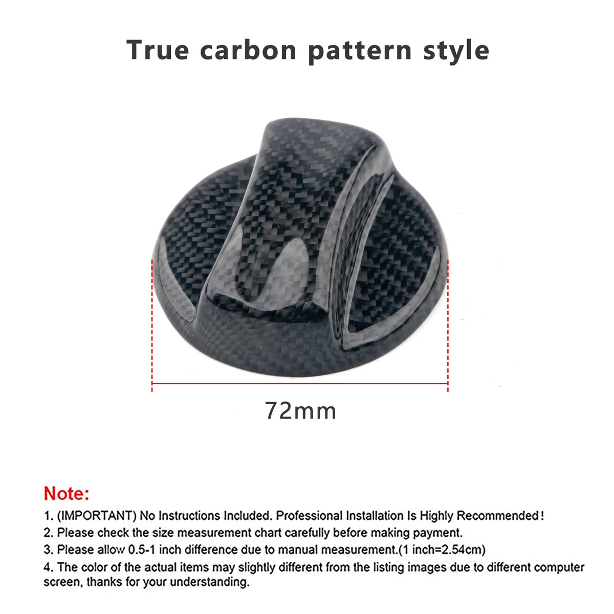 Carbon Fiber Tank Cover Fuel Tank Air Cap Trim For BMW G80 G06 G07 G42 G14 G15 G16 F82 F20 F21 F83 M2 M3 M4 M5 M8 F95 F96 E90