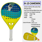 Child Padel racket Tennis racket Paddle racket Cricket bat Beach tennis racket Racket tennis 50%carbon fiber 50%glass fiber