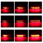 For Toyota Corolla Altis 2014 2015 2016 2017 2018 Drive Brake Turn Signal lamps Dynamic LED Rear Bumper Reflector light