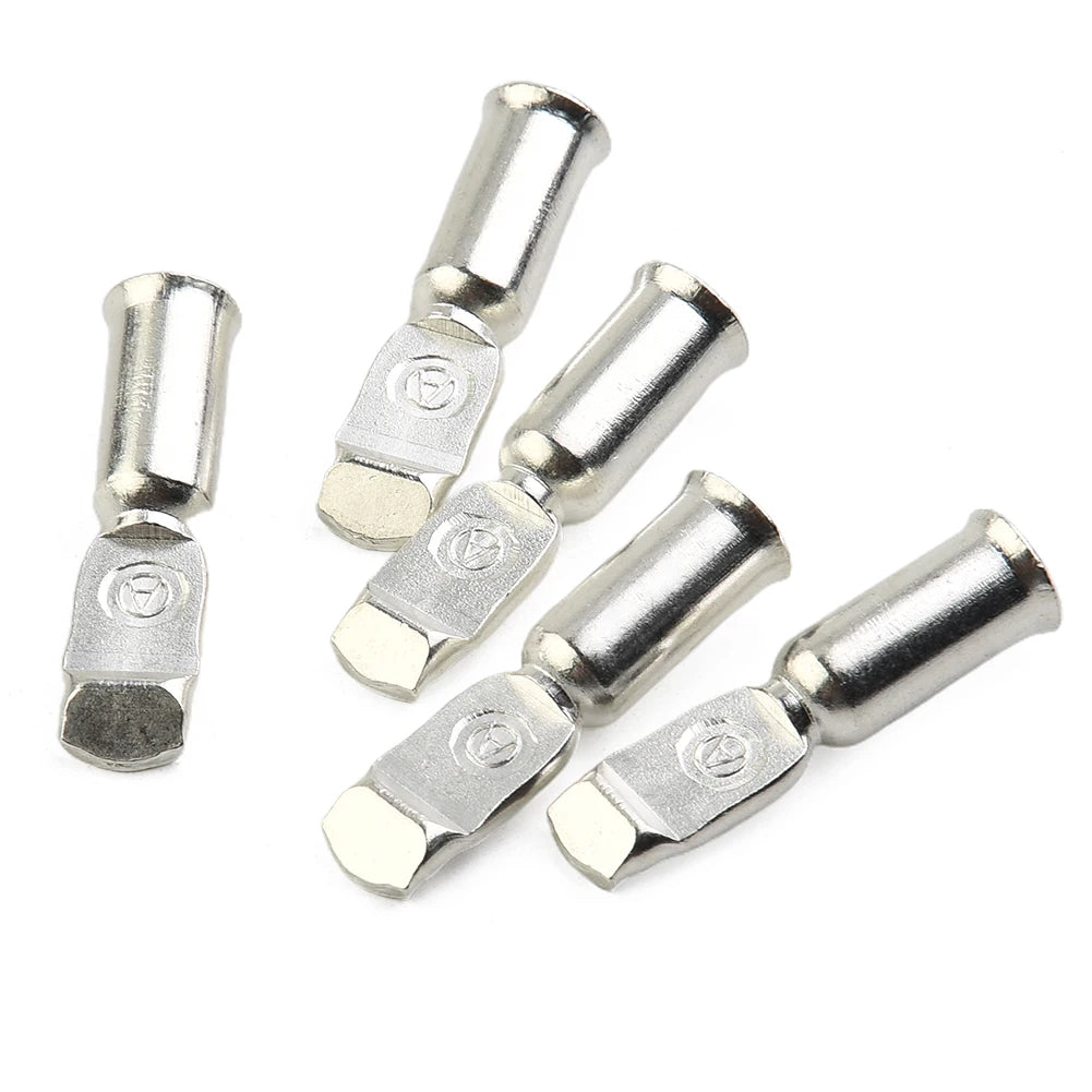 20pcs 50Amp Copper Terminals Connector For 50A FOR Style Plugs Contacts For 4-12square 6 B & S Wire Cable Terminal