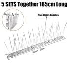 Bird Repeller Spikes Against Pigeons Scare Birds Outside Outdoor Repellent Anti Garden Supplies Dissuasore Gadgets Scarecaper