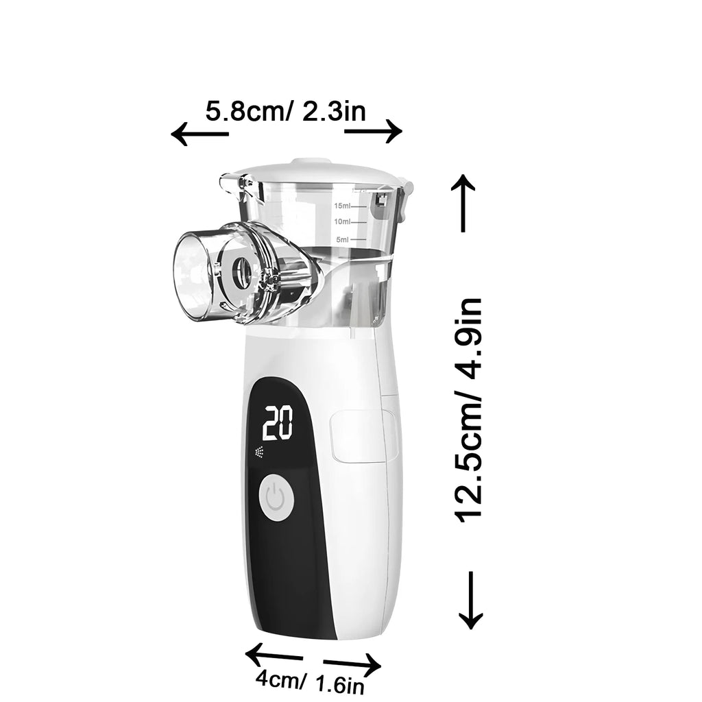 Portable Pet Nebulizer Low Noise Animal Inhalation Machine For Cat Dog Respiratory Care Home Pet Health Supplies
