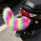 Moving Furry Tail 1PC Remote Control Wagging Plush Animal Tail Car Trunk Decoration Cosplay Role Play Prop for Halloween Party