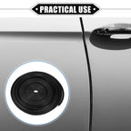 uxcell Car Door Edge Guard U-Shape Rubber Trim Seal Strip, 5m/10m Iron Black