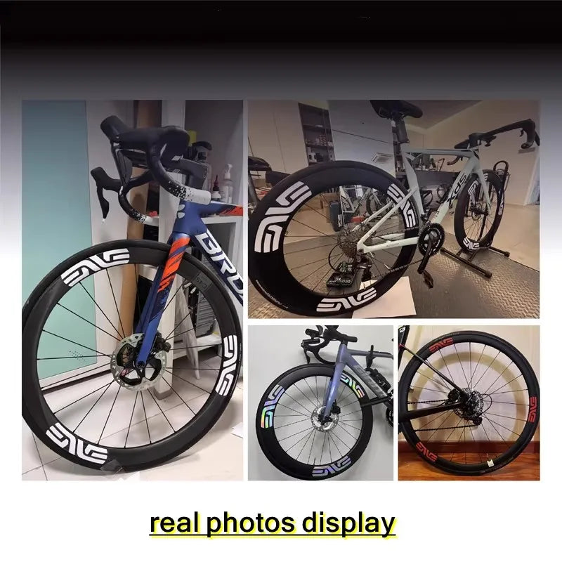 14pcs/set For Bogacha at the World Championships ENVE SES Road bike wheel stickers Color change wheelset painting 50mm height
