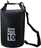 Waterproof Dry Bag Backpack PVC Storage Sack for Kayak Swimming 2L-30L Black/Blue/Orange/Yellow
