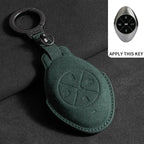 Suede Leather Car Key Case for Xiangpeng Xpeng P5 P7 G3 G6 G9  X2 N5 F30 H93 X9 2019 2020 2021 2022 2023 Remote Fob Shell Case