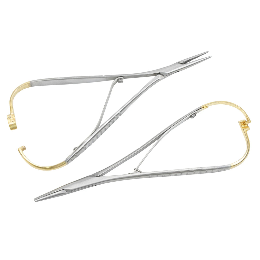 Dental Needle Holder Tweezers Orthodontic Instrument Dentistry Product Stainless Steel Mathieu Needle Holder