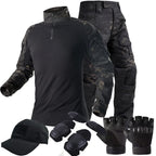 Tactical  Uniform Suits Milit Outdoor Camouflage Suit Hunting Shirts Pants Fish Trainning Airsoft Paintball Clothes Sets