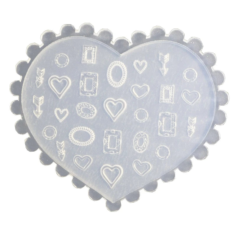 DIY 3D Silicone Nail Art Decortive Design Mold Nail Art Making Tools Mould