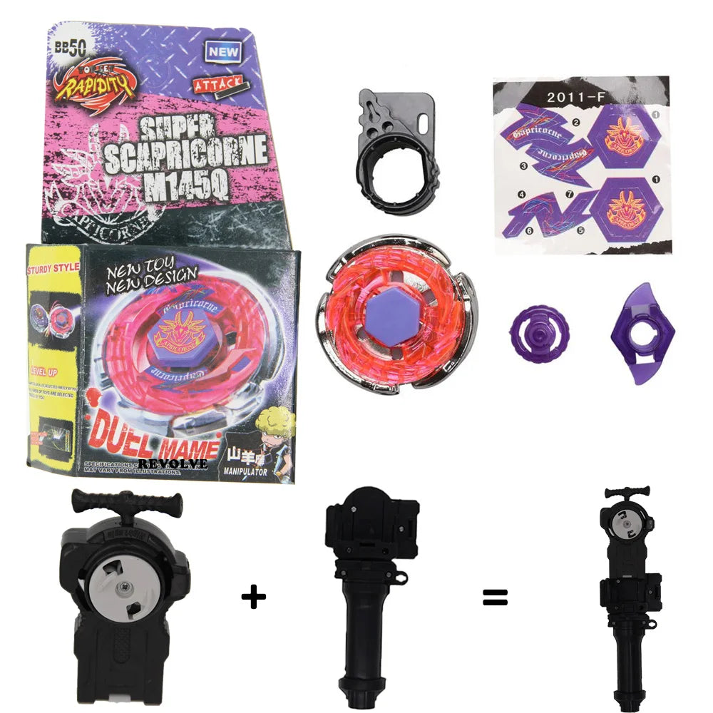 Spinning Top Toys Children shop  Lightning 100HF BB88 grip with launcher