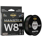 SeaKnight Brand W8 II Series Fishing Lines 8 Weaves 500m 300m 150m Upgrade Strong Braided PE Line for Seawater fishing 15-100LBs
