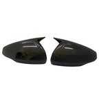 Rear View Mirror Cover For Volkswagen For VW Polo Mk6 AW GTI 2018-2021 OX Horn Car Caps Shell Trim Carbon Fiber Look Exterior