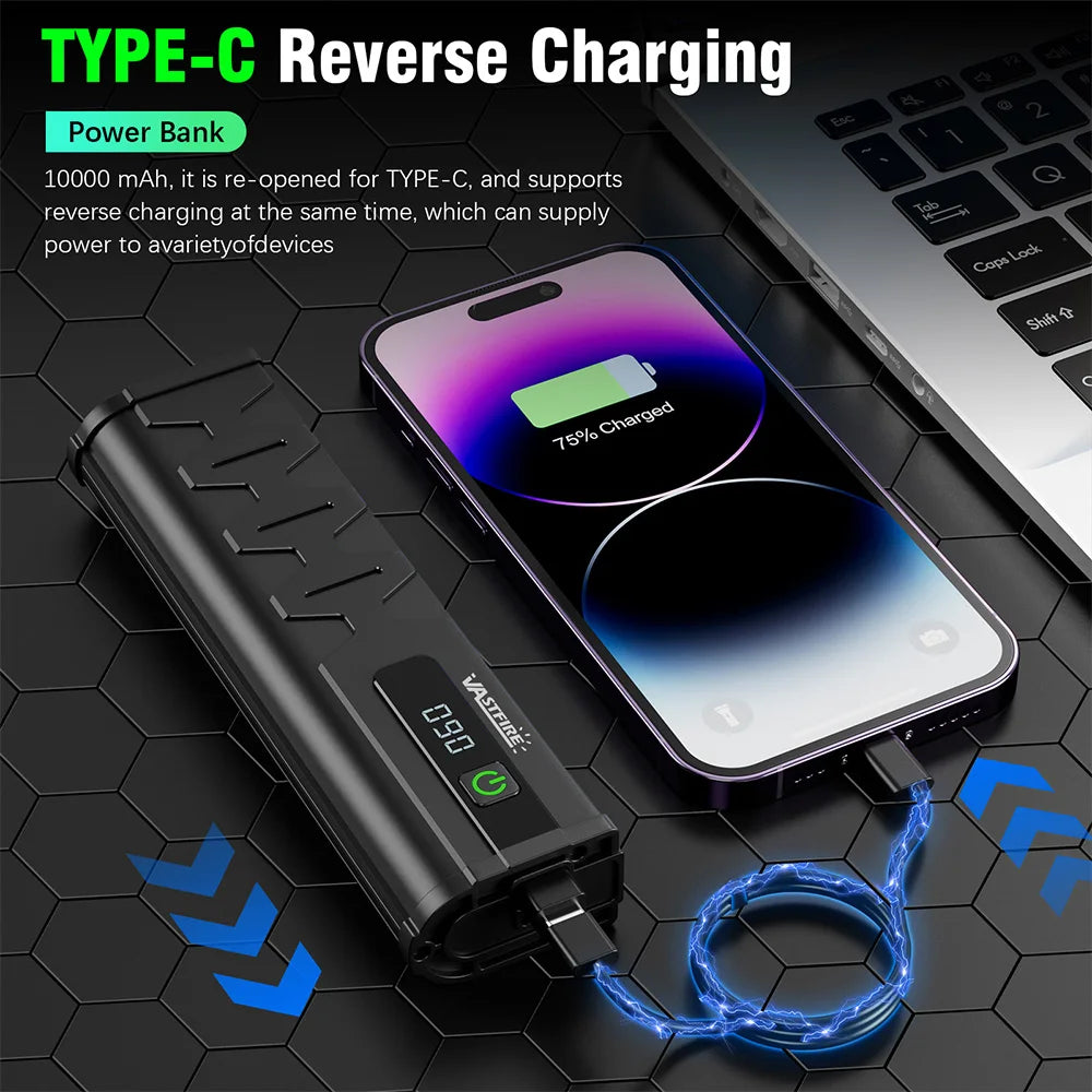 17LEDS Bicycle Lights Front High Lumen Bike Light 10000mAh Power Bank Flashlight USB Charging MTB Road Cycling Lamp Accessorie