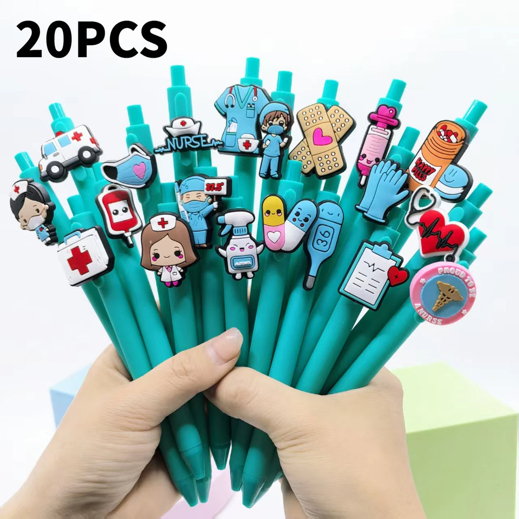 20/30PCS medical pen, nurse doctor writing ballpoint pen, nurse's day gift pen, random style