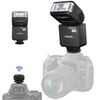 LINIM F32 Universal On-Camera Flash Electronic Speedlite GN32 Wireless Trigger for Canon Sony Nikon Olympus Pentax DSLR Cameras