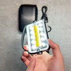 5000mAh Rechargeable Outdoor Camping Light M5 Double-sided Camping Light Portable RGB Atmosphere Tent Light 6 Lighting Modes