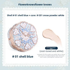 [New Product] Bonnie Garden Flower Knows Air Cushion Powder Delicate Skin Concealer Makeup
