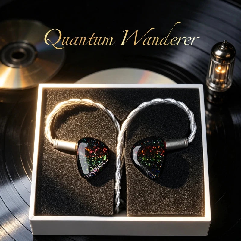 Nici HiFi-42 Quantum Wanderer In-Ear Monitors 1DD+1BC hybrid-driver noise-cancelling IEMs for audiophile gaming