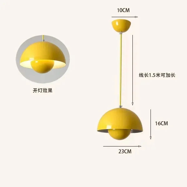 yellow / no light bulb