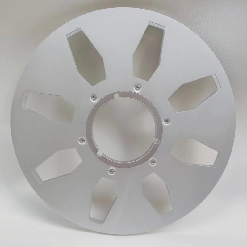 10.5" X 1/4" Inch Empty Tape Reel Nab Hub Reel-To-Reel Recorders Accessory Empty Aluminum Disc Opening Machine Parts
