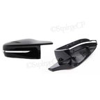 G30 G38 Bright Black Side Wing Rearview Mirror cover caps For BMW 2 3 4 5 7 Series G20 G21 G28 G22 G11 G12 G42 M4 style LHD RHD