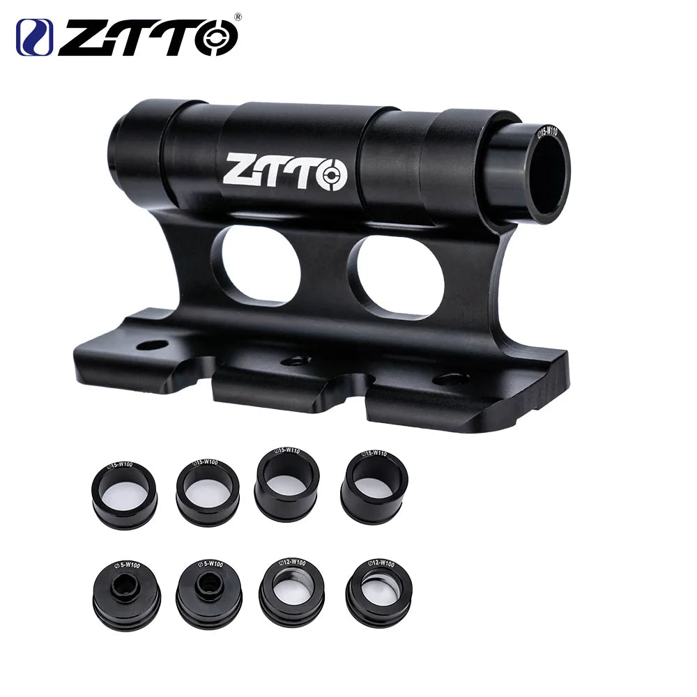 ZTTO Bicycle Fork Mount Car Roof Rack Support Quick Release Thru Axle Carrier MTB Road Bike Front Fork Block Stand Holder Racks