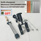Angle Fixed Knife Sharpener Professional Sharpening Stone Kitchen Grinding System Honing Diamond Grinder Woodwork Tool Whetstone