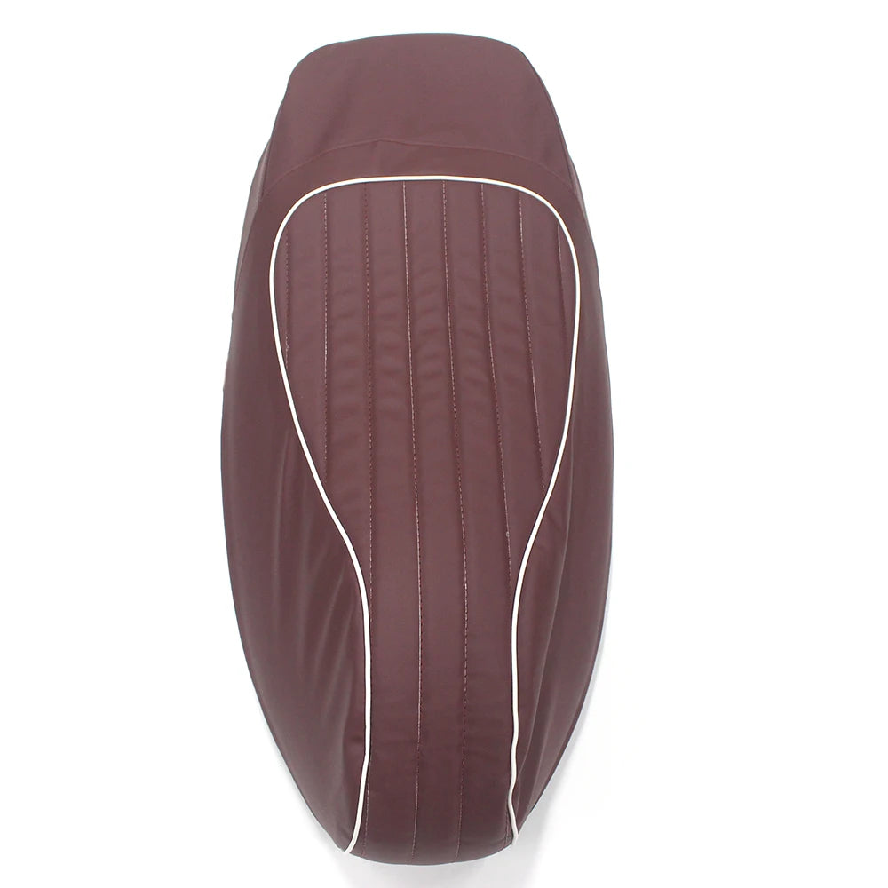 Pokhaomin Black/Red Saddle Leather Seat Cover for Vespa GTS300 GTS 125 150 250 300