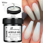 1Jar 100/150g Poly Nail Gel UV LED Cured Builder Nail Gel Acrylic Crystal Nail Extension Gel For Nails DIY At Home Salon
